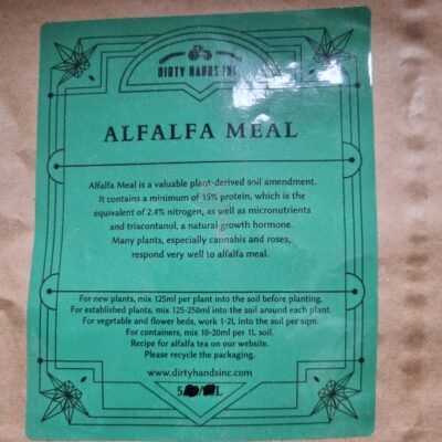 Alfalfa Meal Fertilizer 5L