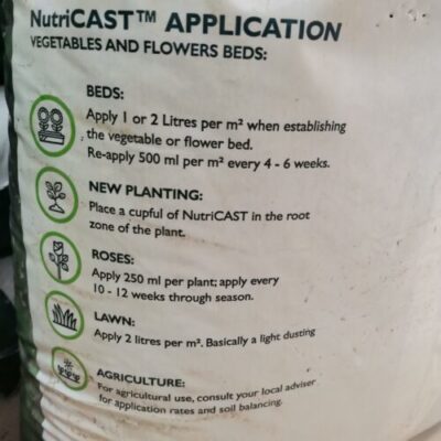 nutricast label
